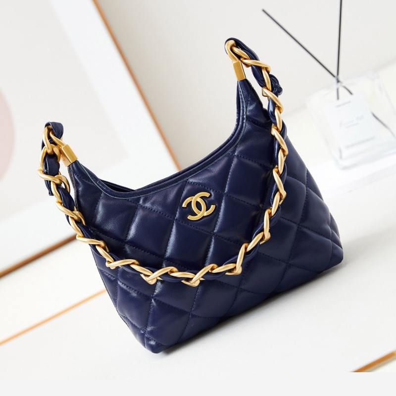 Ch*el top handle bags